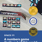 SimplyFun Space It! - Educational Kids’ Game - Math Game for Kids Focused on Skip Sequencing - 2-5 Players, Ages 8 & Up