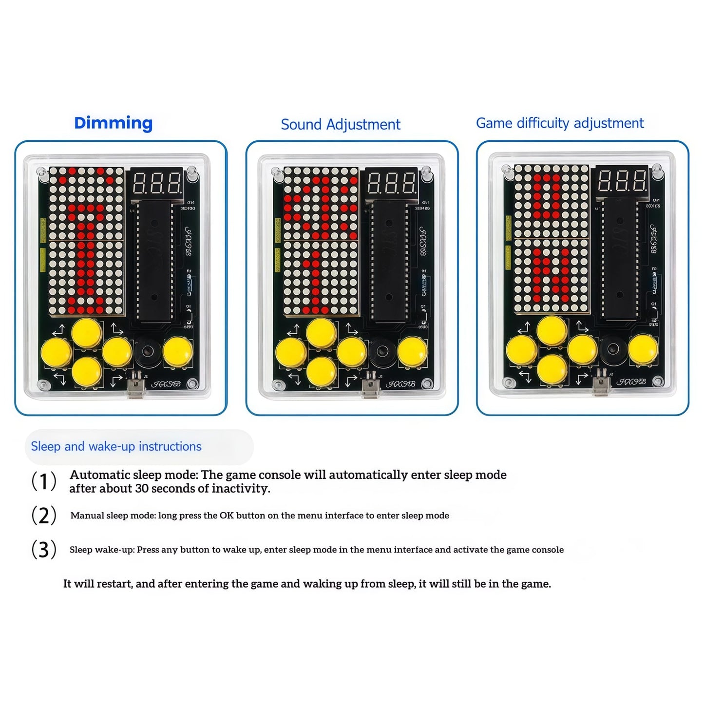 DIY Soldering Project Game Kit Electronic Practice Solder Soldering Kit