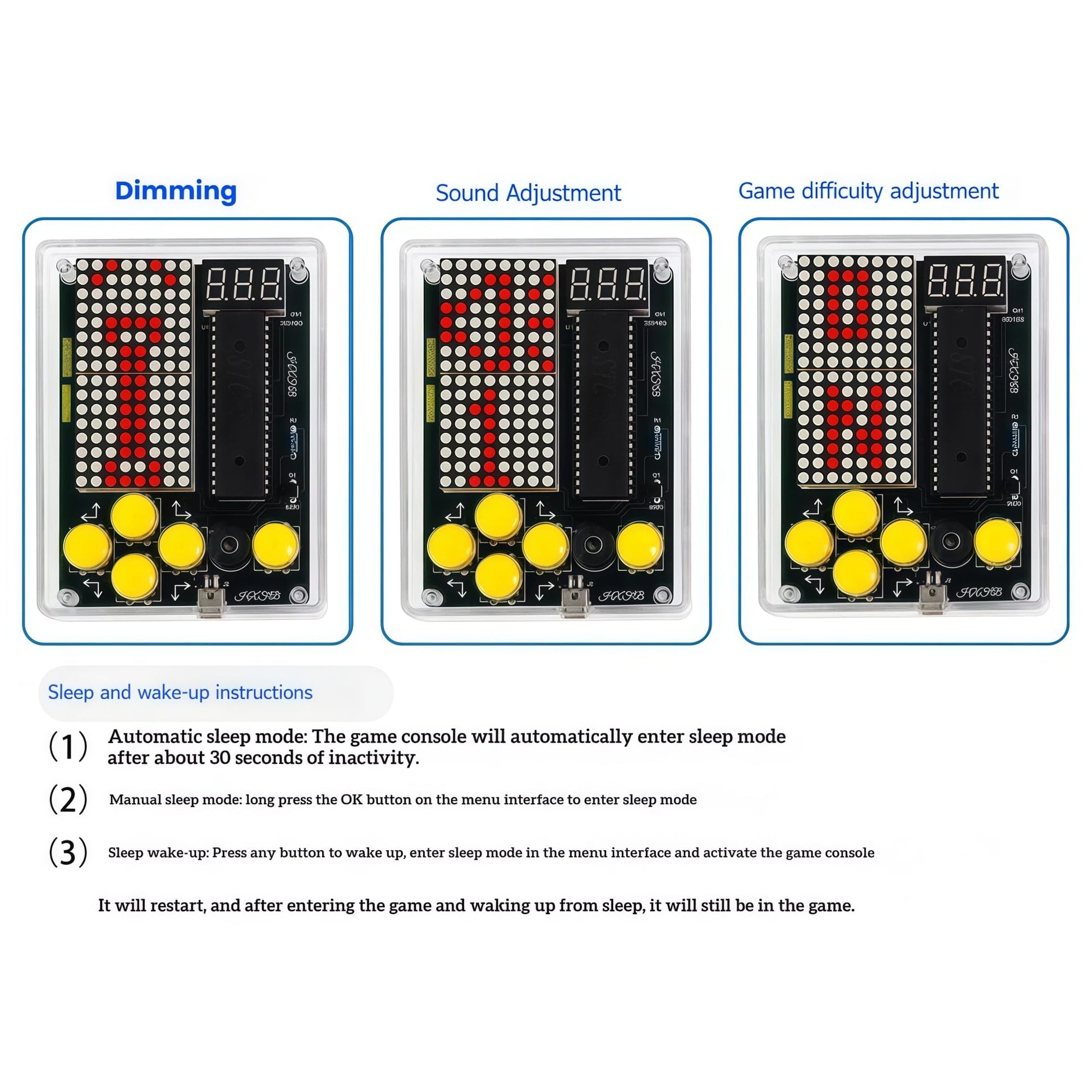 DIY Soldering Project Game Kit Electronic Practice Solder Soldering Kit