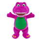 Barney World Toddler Toy 8-Inch Plush Dinosaur Character for Preschool Pretend Play Kids Ages 2+ Years