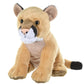 Wild Republic Mountain Lion Plush, Stuffed Animal, Plush Toy, Gifts for Kids, Cuddlekins 12 Inches