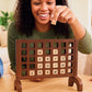 Letter Drop! 2-Player Tile Strategy Board Game, Ages 13+. Build Letter Combinations Horizontally, Vertically, or Diagonally - Includes Game Grid