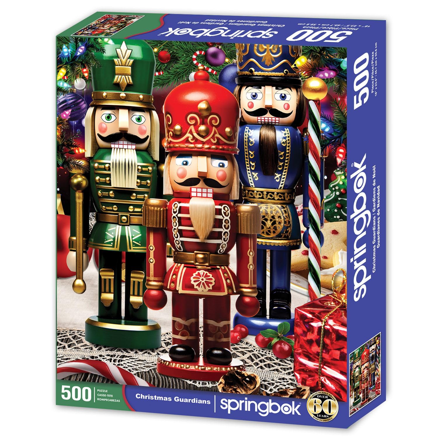 Springbok Christmas Guardians 500 Piece Jigsaw Puzzle for Adults