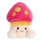 Aurora® Adorable Palm Pals™ Favio Fluffy Mushroom™ Stuffed Animal - Pocket-Sized Play - Collectable Fun - Pink 5 Inches