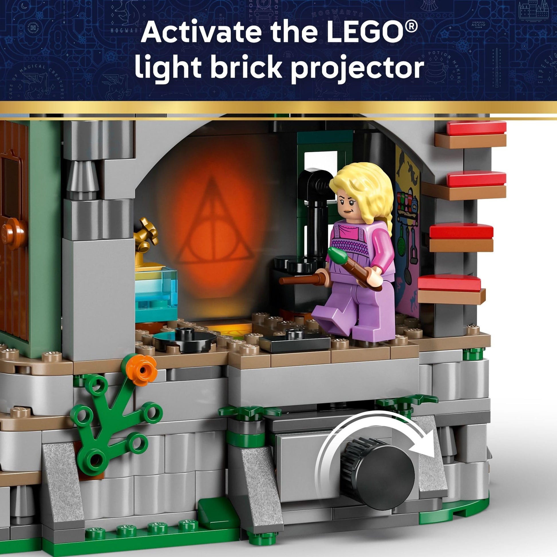 LEGO Harry Potter Luna Lovegood’s House Building Toy for Girls & Boys - Pretend Play & Display Book Shelf or Bedroom Decor for Kids, Ages 10+