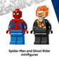 LEGO Marvel Spider-Man vs. Ghost Rider Motorcycle Building Toy for Boys & Girls, Ages 6+ - Super Hero & Villain Playset W/2 Marvel Minifigures - Gift