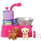 Barbie Suds and Hugs Pups African-American Doll Playset