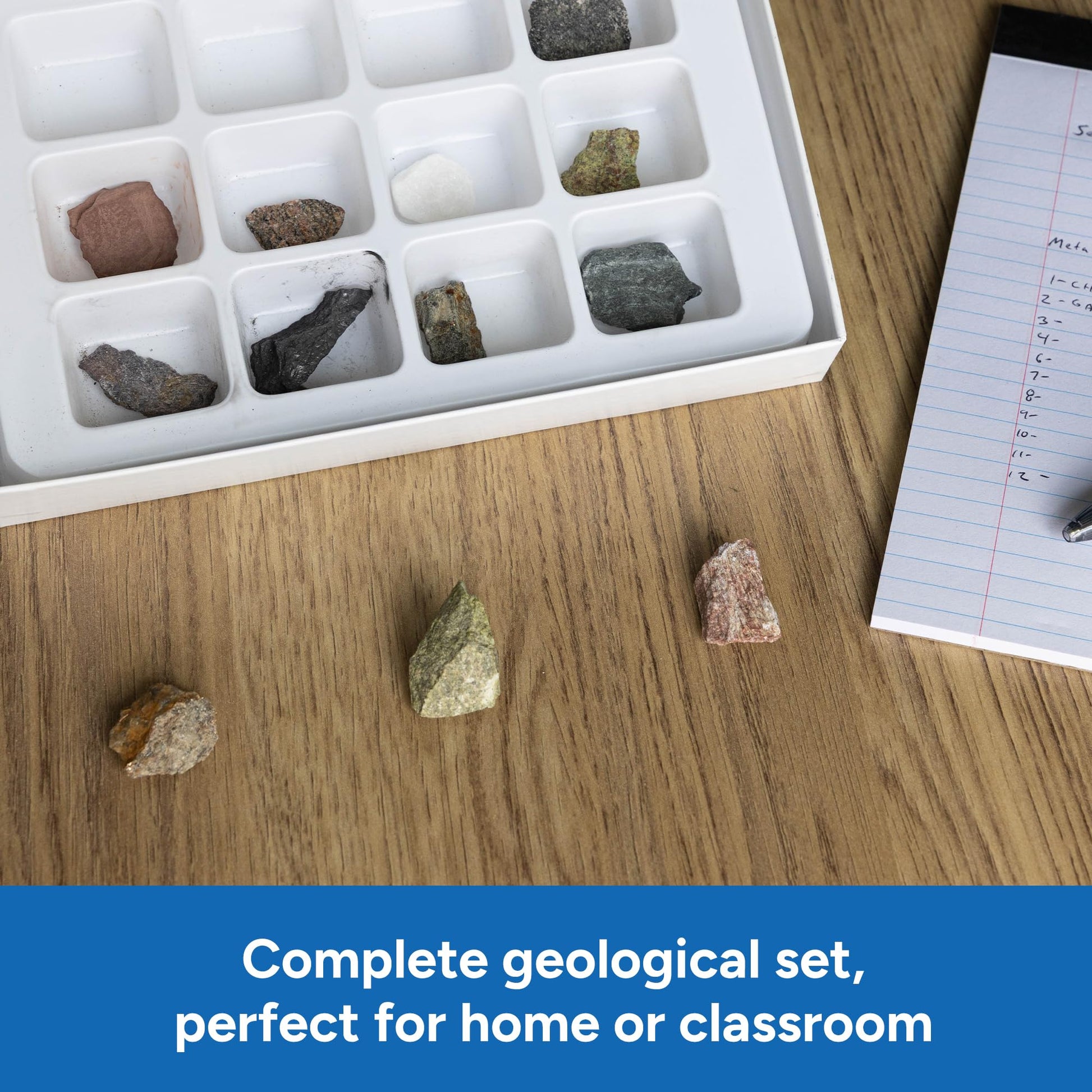 Educational Insights Complete Rock, Mineral, & Fossil Collection