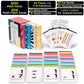 Award-Winning Math Flash Cards - 600 Addition, Subtraction, Multiplication & Division Facts - 2 Facts Per Card - 20 Games & Teaching Methods - Grades