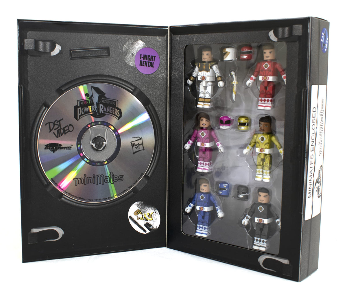 SDCC 2022 Power Rangers 1995 Movie MINIMATES Box Set