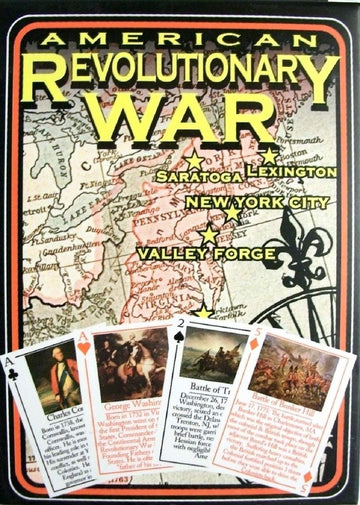 The American Revolutionary War Souvenir Playing Cards