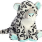 Aurora® Adventurous Destination Nation™ Snow Leopard Stuffed Animal - Global Exploration - Learning Fun - Mint 10.5 Inches