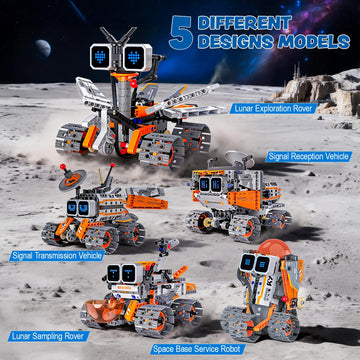 Aptrbg Robot Building Kit for Kids 8-12 STEM Coding Robot Toy 5-in-1