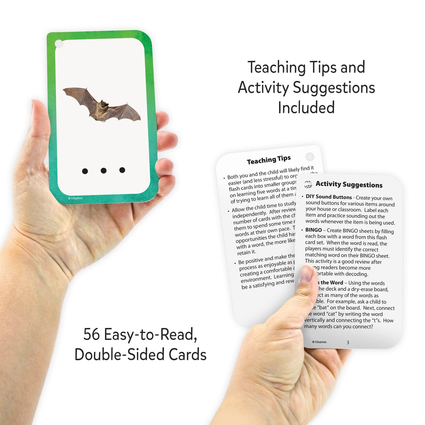 Decoding CVC Words Flash Cards (EP62057)