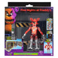 Jazwares Five Nights at Freddy’s Classic Foxy Office Set - 5-Inch Articulated Figure with Jumpscare Feature, Glow-in-The-Dark Eyes, and Optical