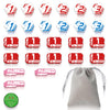 Auralvia 26pcs Acrylic Tracking Tokens Compatible with Gundam TCG: Premium HARO, Damage, AP & HP Markers for Tabletop Card Games (26)