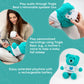 Tingle Bear The Original ASMR Teddy Bear - Super Soft Stuffed Toy & Relaxation Aid for Kids & Adults - Teddy Bear with Bluetooth Speaker to Play Any