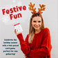 University Games, Reindeer Poop Card Game, Fast-Paced Card Game for Family Fun, Ages 8+, Sneaky Elves & Surprises
