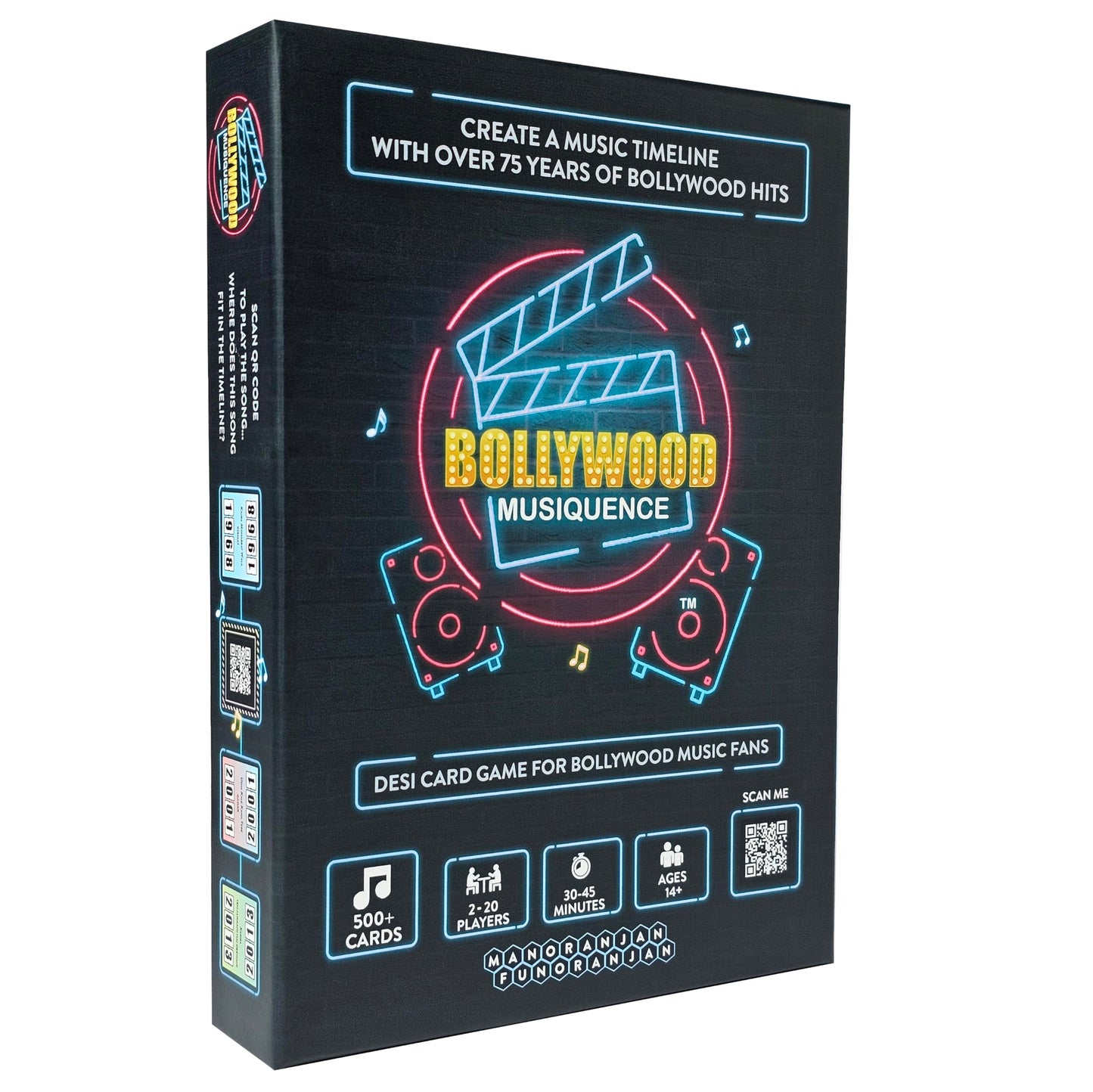 The Ultimate Bollywood Music Party Card Game