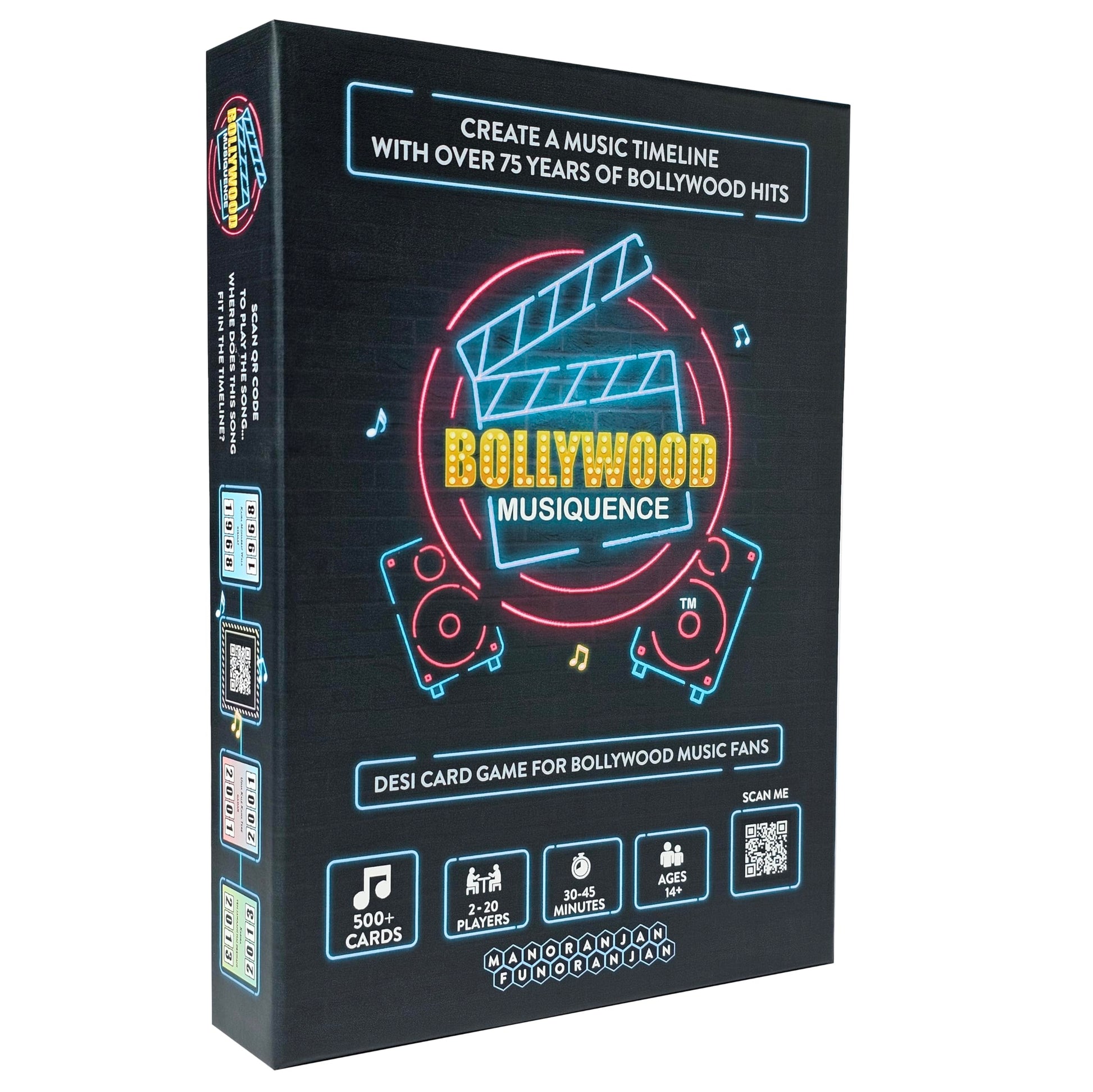 The Ultimate Bollywood Music Party Card Game