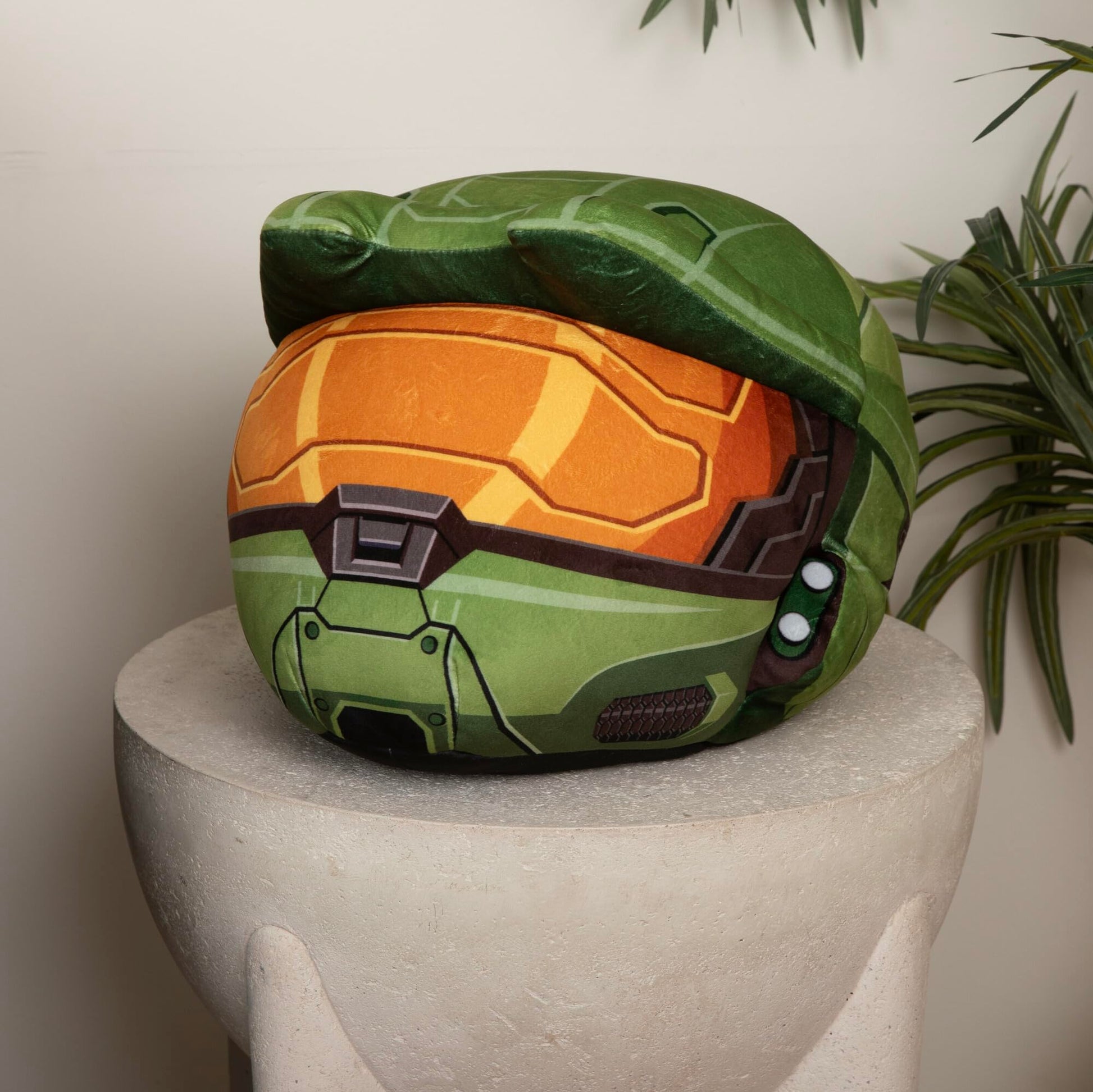 Club Mocchi-Mocchi- Halo Plush - Master Chief Helmet Plushie - Collectible Halo Figures - Soft Plush Toys - Collectible Squishy Pop Culture and Video