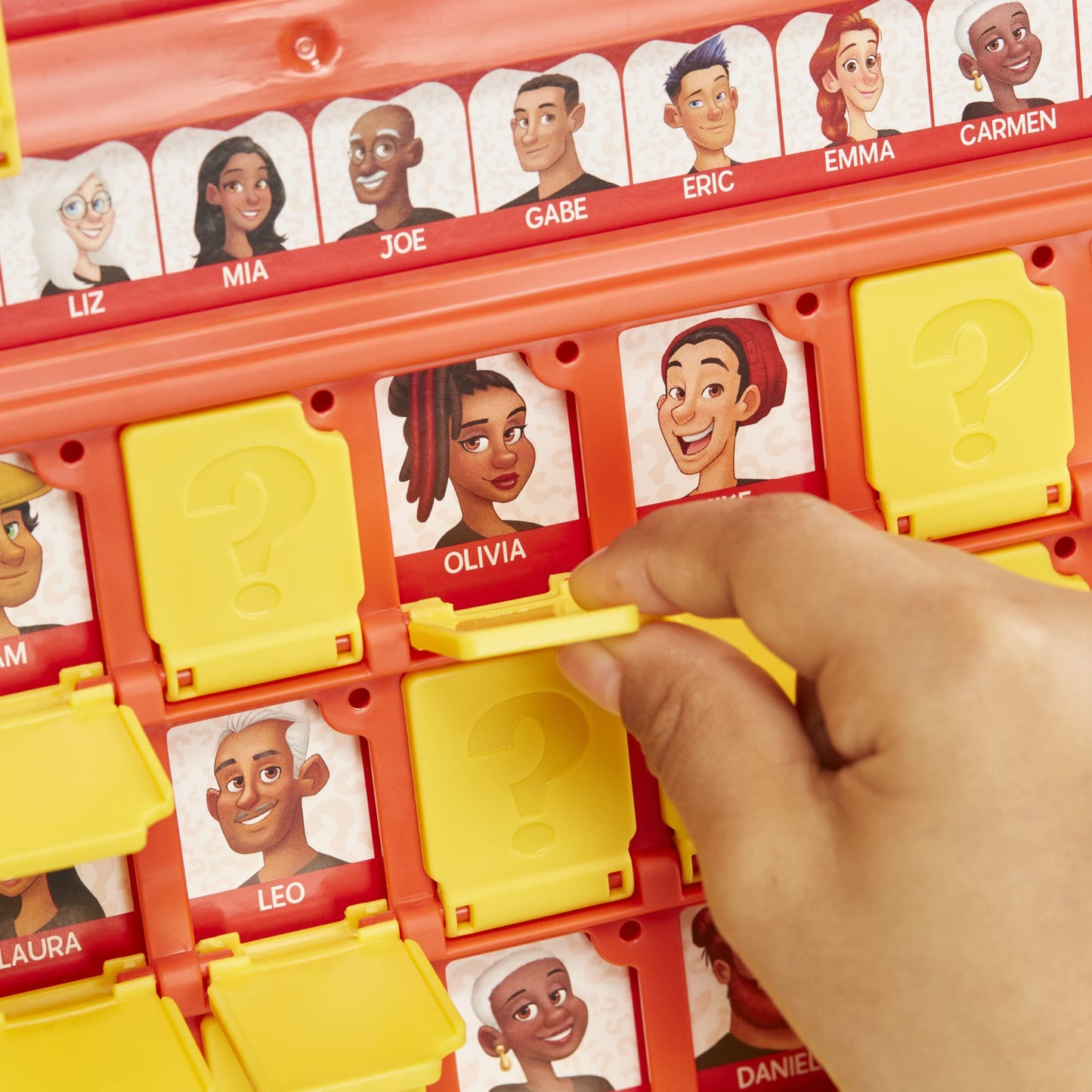 Hasbro Gaming Guess Who? Original,Easy to Load Frame,Double-Sided Character Sheet,2 Player Board Games for Kids,Guessing Games for Families,Ages 6