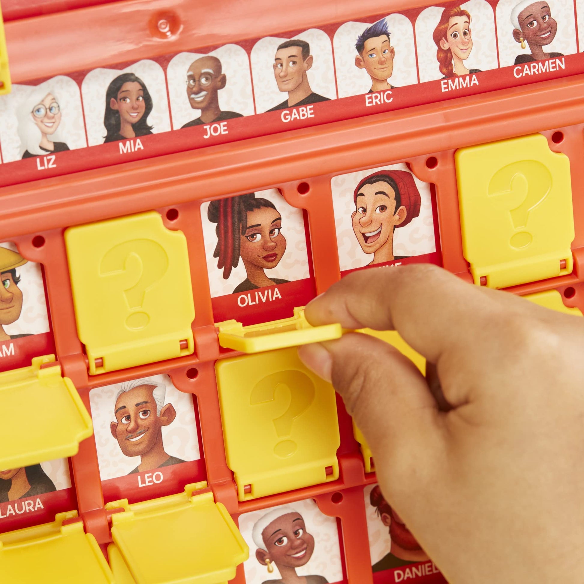 Hasbro Gaming Guess Who? Original,Easy to Load Frame,Double-Sided Character Sheet,2 Player Board Games for Kids,Guessing Games for Families,Ages 6