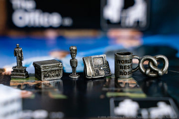 Monopoly: The Office Board Game, Featuring World's Best Boss Mug, Dundee Award, Box of Paper & More, Buy, Sell, Trade Scranton’s Locations from