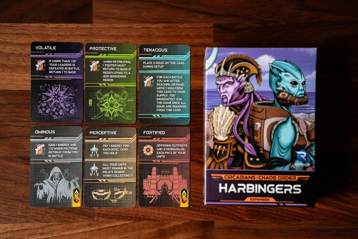 Renegade Game Studios Circadians: Chaos Order Harbingers Board Game