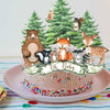 Woodland Animals Party Decorations - Cake Toppers, Cupcake Picks & Table Centerpieces for “Wild One” Camping, Baby Showers and Birthdays Party