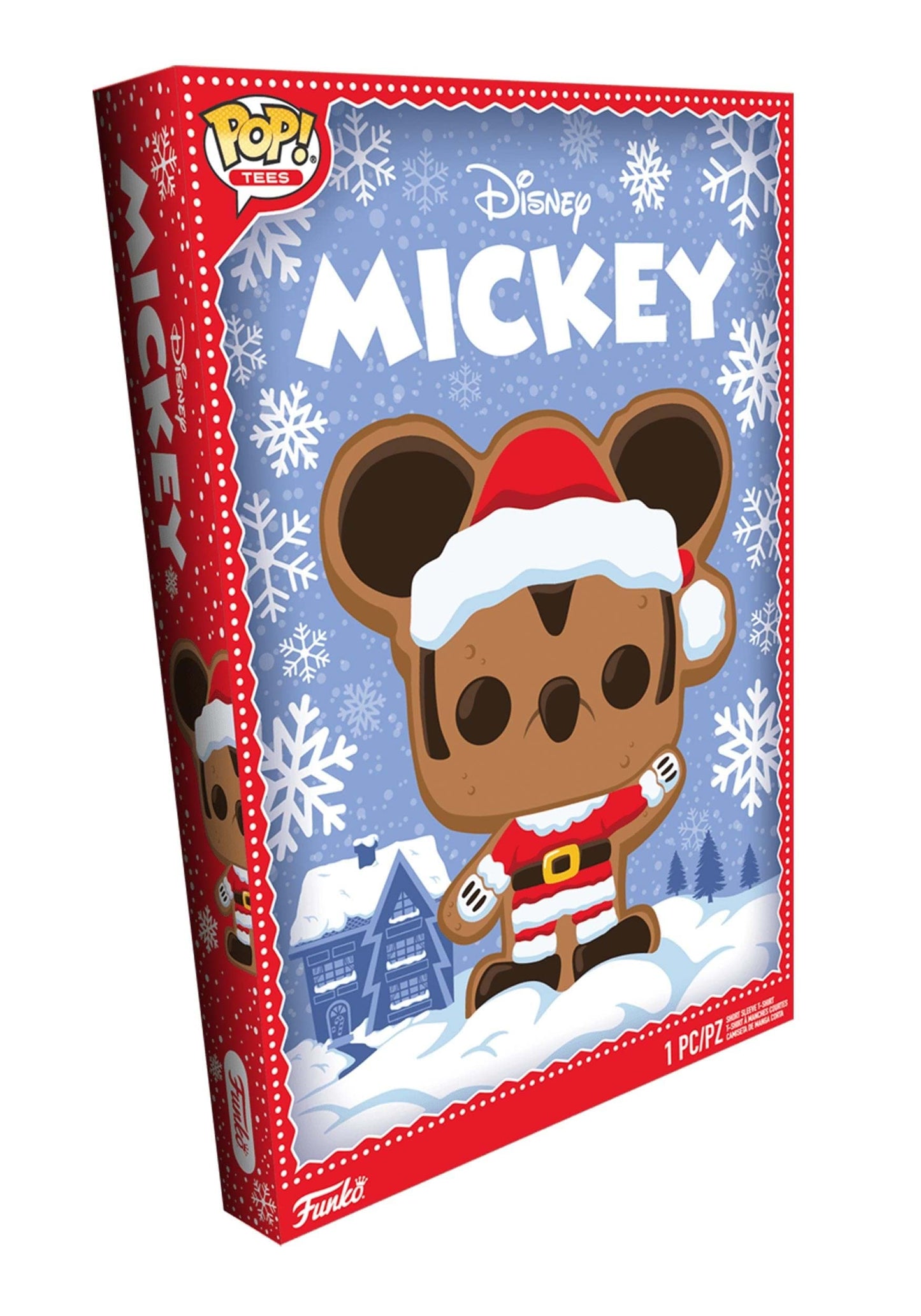 Funko Pop! Boxed Tee: Disney Holiday - Santa Mickey - XS