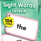 Teacher Created Resources Sight Words Flash Cards - Level A (EP62037)