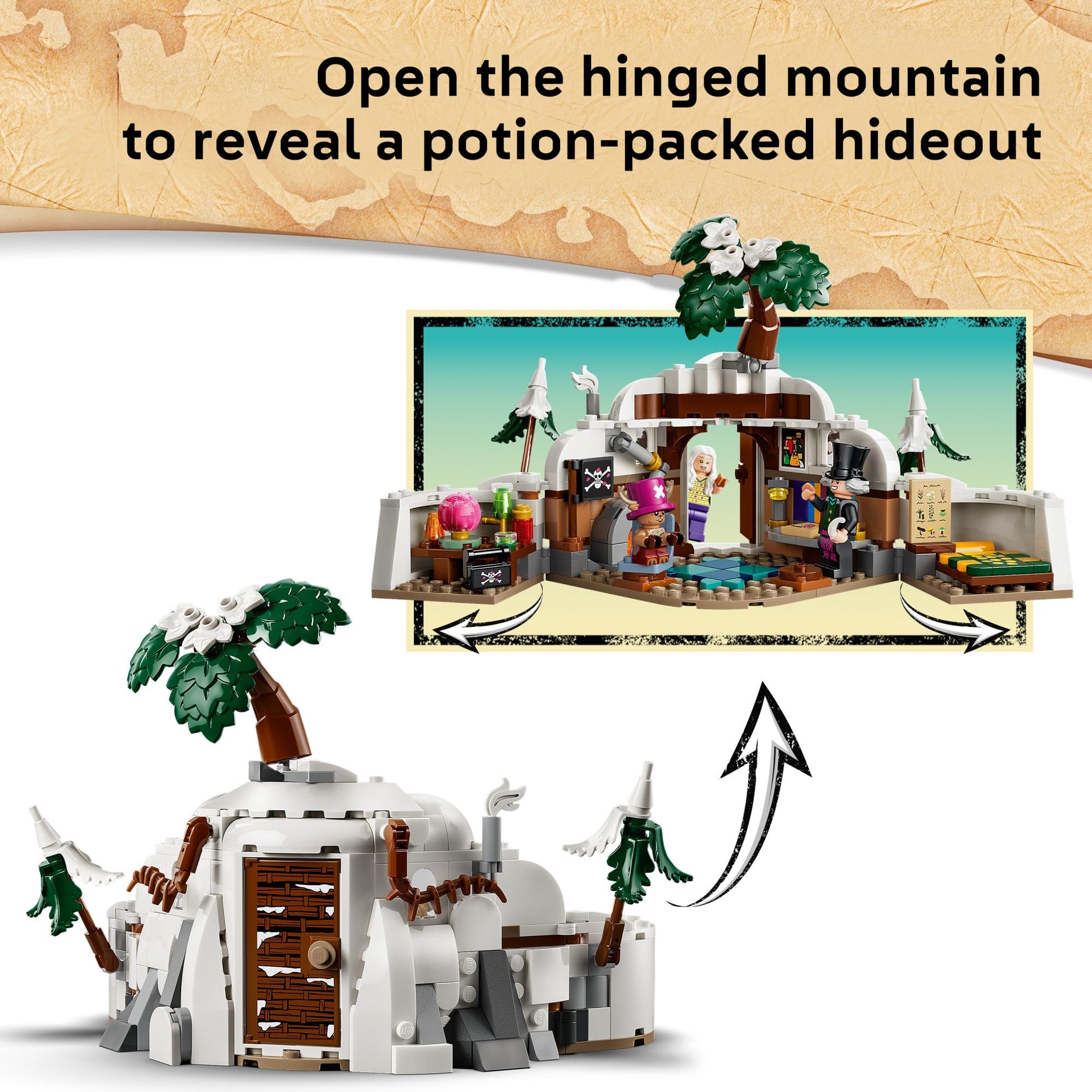 LEGO ONE PIECE Dr. Hiriluk's Hideout 75641