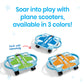 hand2mind Orange Plane Glider Scooter Board, Gross Motor Toys, Ages 5+