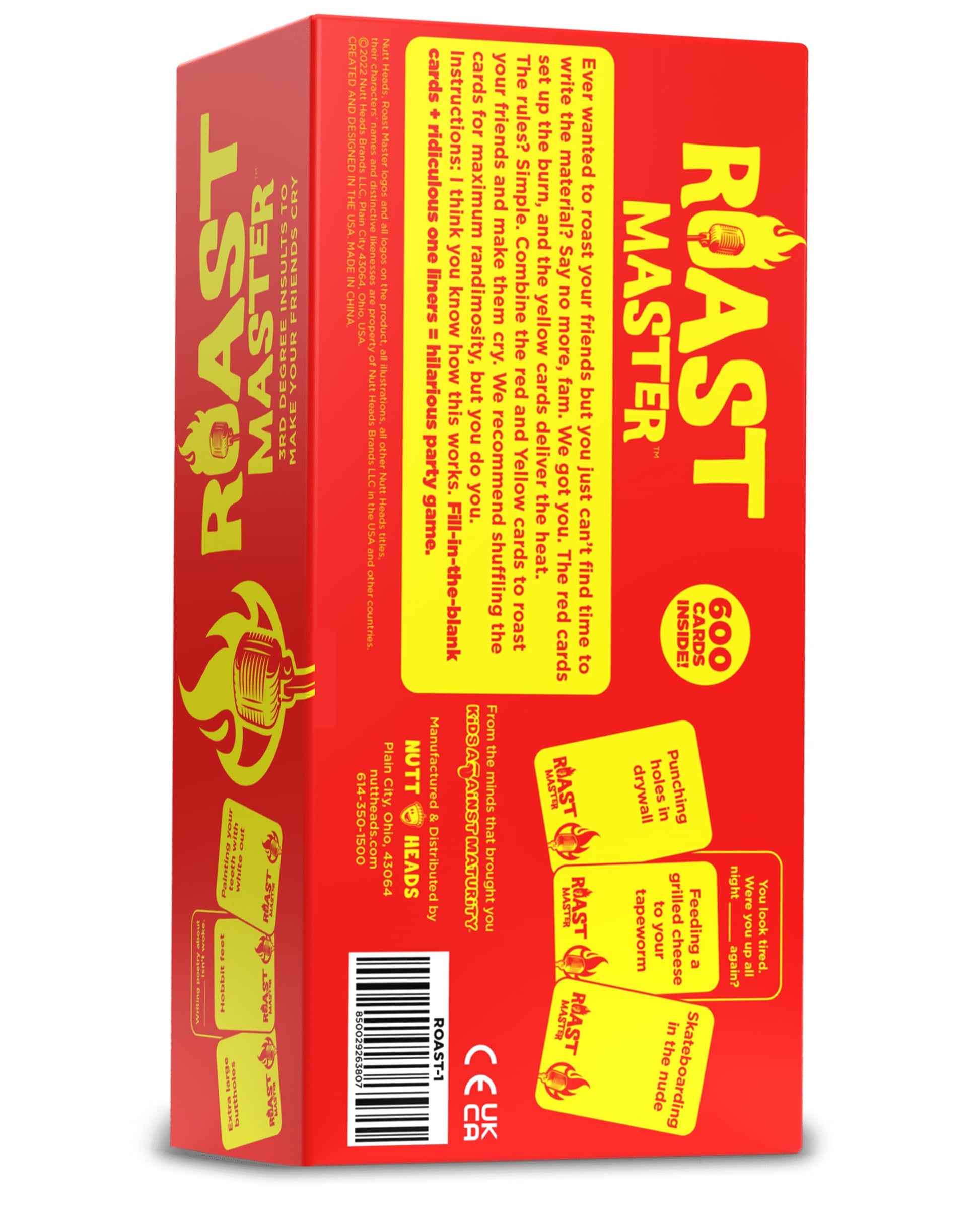 RoastMaster Card Game, Hilarious Roast Game for Party Game Nights - New Adult Card Game by Kids Against Maturity