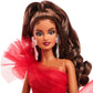 Barbie Signature 2024 Holiday Doll with Light Brown Hair in Plaid Gown, Collectible Toy in Displayable Packaging