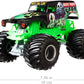 Hot Wheels Monster Jam Grave Digger Die-Cast Vehicle, 1:24 Scale, Black and Green
