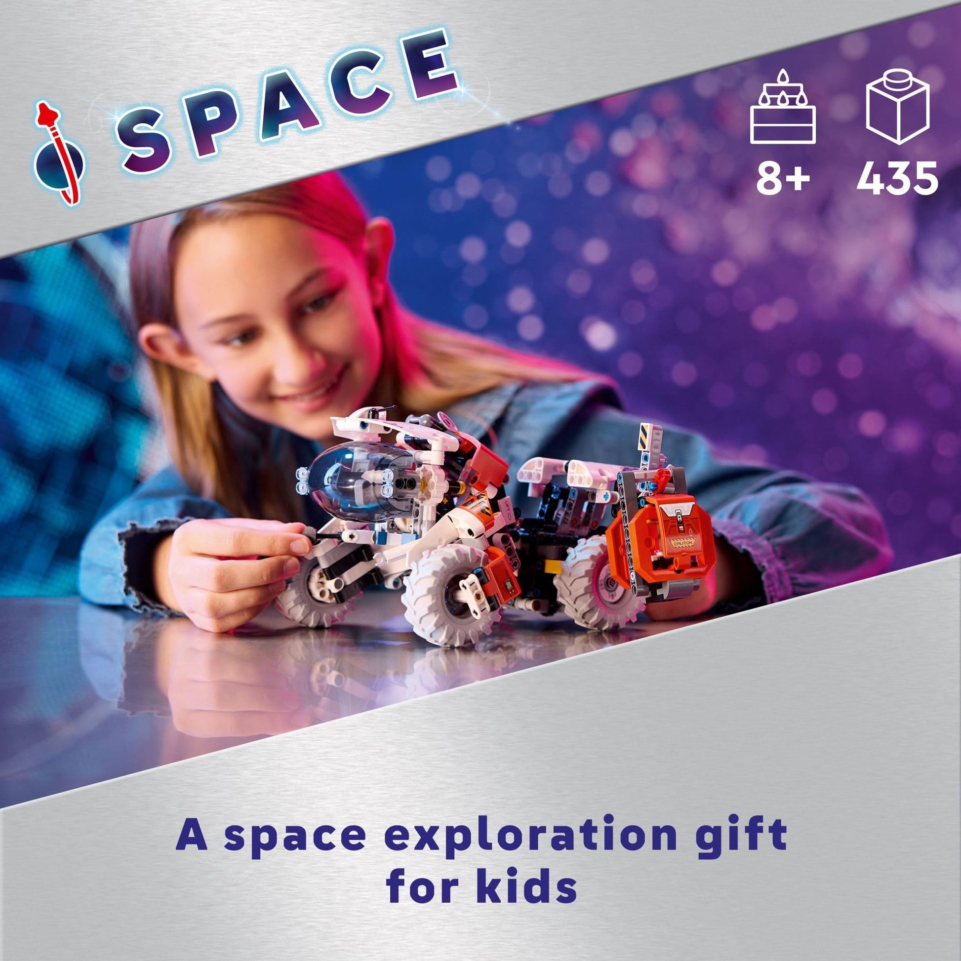 LEGO Technic Surface Space Loader LT78 Building Set, Space Toy for Adventure, Construction, Exploration and Building, Gift for Imaginative Play