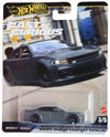 Hot Wheels 2020 Dodge Charger Hellcat, Fast & Furious 3/5 [Gray]