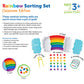 Learning Resources Rainbow Sorting Set Classroom Edition