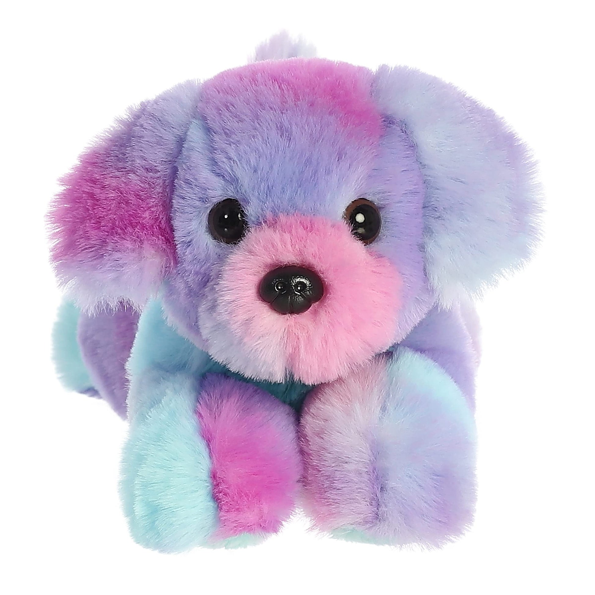 Aurora® Adorable Mini Flopsie™ Puppy Stuffed Animal - Mini Companions Ready for Playful Adventures - for Kids All Ages, Toddlers, Adults, and Families
