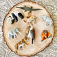 Safari Ltd. Asian Animals TOOB - Set of 8 Mini Figurines - Asian Elephant, Indian Rhino, Orangutan, Panda Bear, Tiger, Antelope, Philippine Eagle,