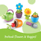 Learning Resources New Sprouts Grow It! Toddler Gardening Set - 9 Pieces, Ages 2+ Toddler Learning Toys, Garden Toys for Kids, Spring and Easter Toys