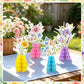 GANKTOWCOY 12 Pcs Wildflower Honeycomb Centerpieces Party Decorations