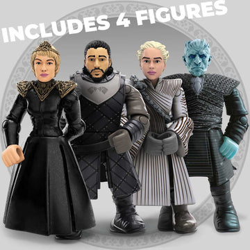 Mega -Mega Construx -Game of Thrones The Iron Throne Construction Set with Character Figures,Building Toys for Collectors (260 Pieces)