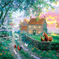 SUNSOUT INC - English Farm Life - 500 pc Jigsaw Puzzle by Artist: Abraham Hunter - Finished Size 18" x 24" - MPN# 69838