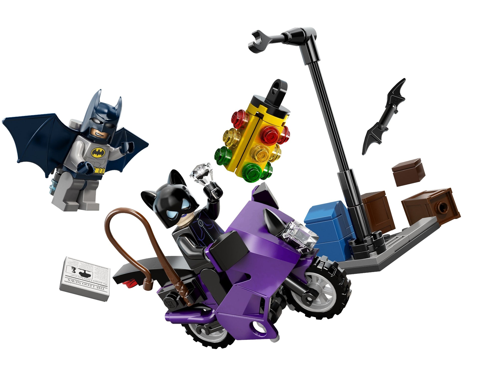 LEGO Super Heroes Catwoman Catcycle City Chase 6858