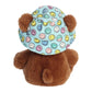 Aurora® Vibrant SmileyWorld® Bucket Hat Bear Stuffed Animal - Eye-Catching Designs for Retro Decor - Toys for Bedrooms, Birthday Gifts,