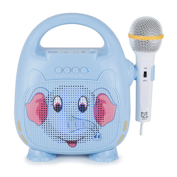Singimals - Kids Karaoke Speaker with Microphone, Bluetooth, LED Lights
