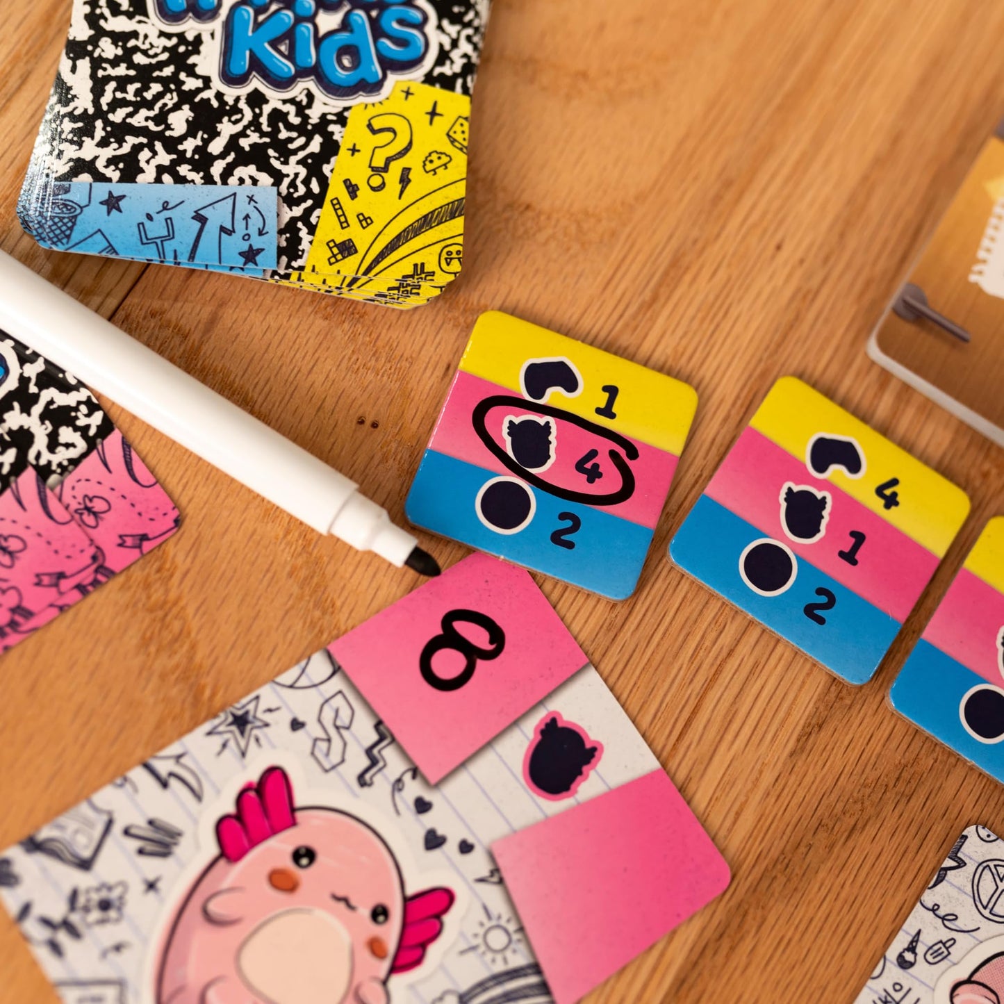 Pandasaurus Games Tricky Kids Card Game - Creative Trick-Taking Gameplay with Chaotic Rule Variants, Family Fun for Kids & Adults, Ages 12+, 2-6